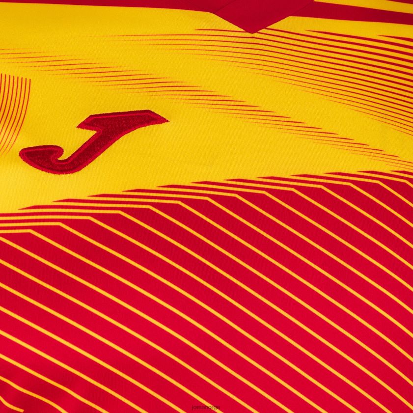 nei Joma skjorte kortermet supernova ii rød gul FBD0T03162 menn