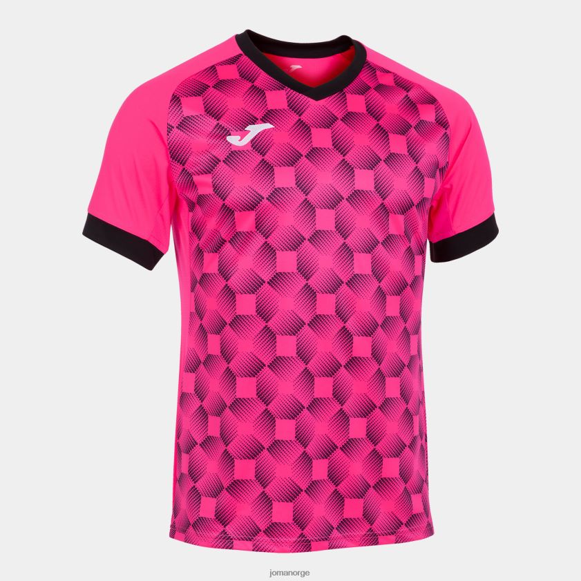 nei Joma skjorte kortermet supernova iii fluorescerende rosa svart FBD0T04270 menn