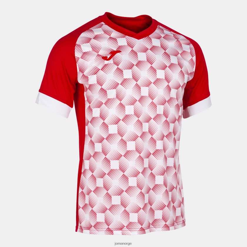 nei Joma skjorte kortermet supernova iii rød Hvit FBD0T03064 menn