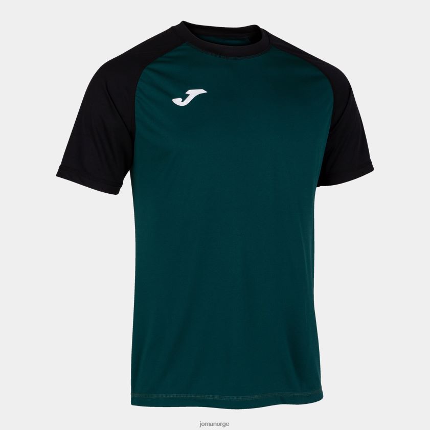 nei Joma skjorte kortermet teamwork grønn svart FBD0T01354 menn