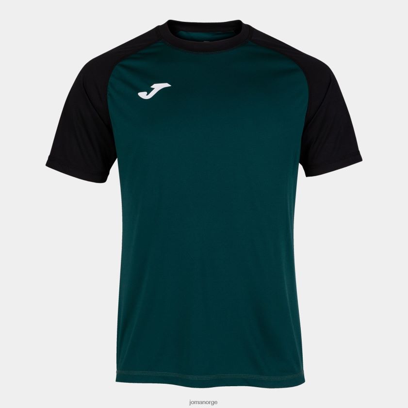 nei Joma skjorte kortermet teamwork grønn svart FBD0T01354 menn
