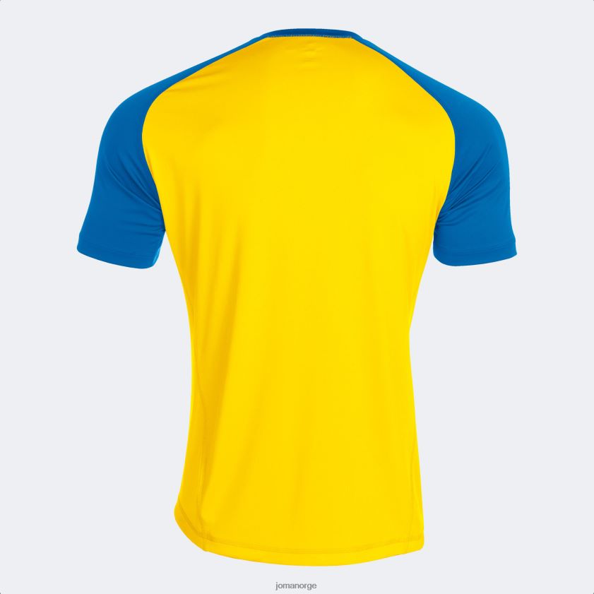 nei Joma skjorte kortermet teamwork gul kongeblå FBD0T0808 menn