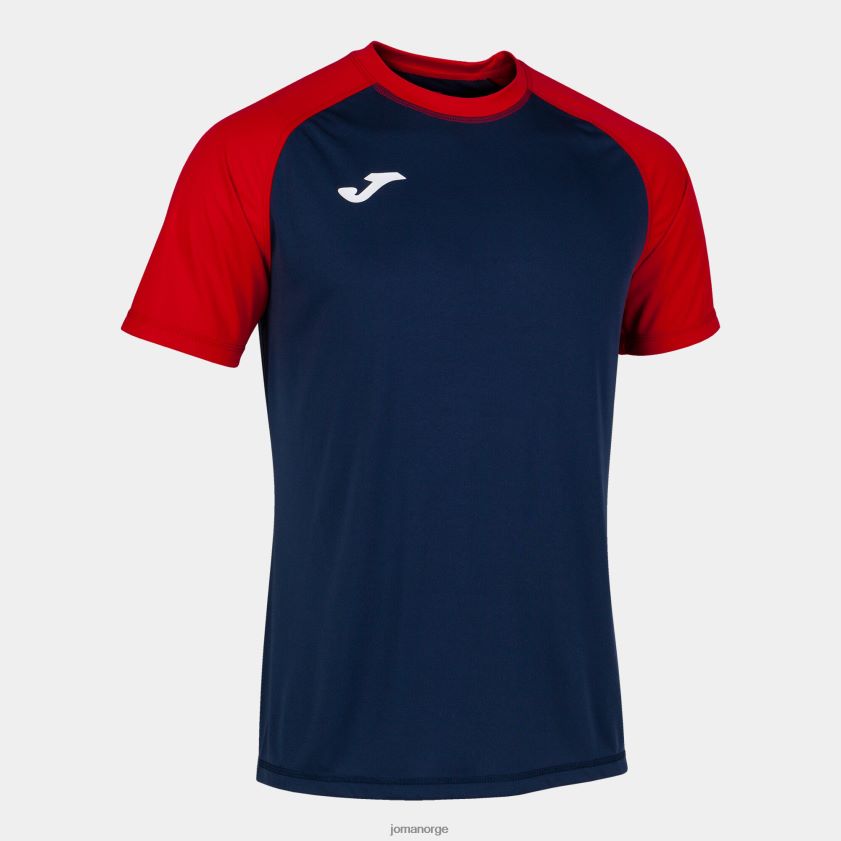 nei Joma skjorte kortermet teamwork marineblå rød FBD0T03309 menn