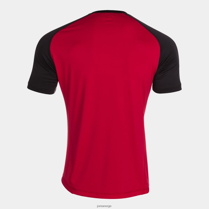 nei Joma skjorte kortermet teamwork rød svart FBD0T03337 menn