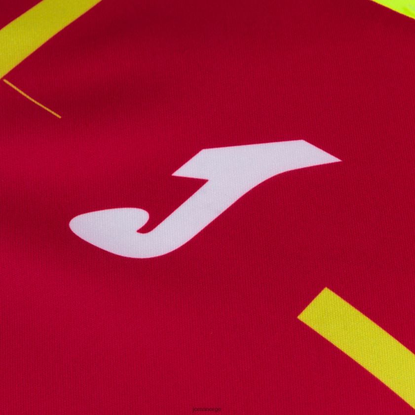 nei Joma skjorte kortermet tiger iii rød gul FBD0T01432 menn