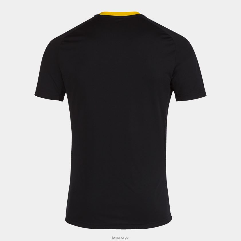 nei Joma skjorte kortermet tiger iii svart gul FBD0T03048 menn