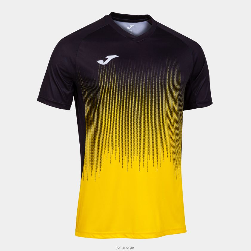 nei Joma skjorte kortermet tiger iv gul svart FBD0T03237 menn
