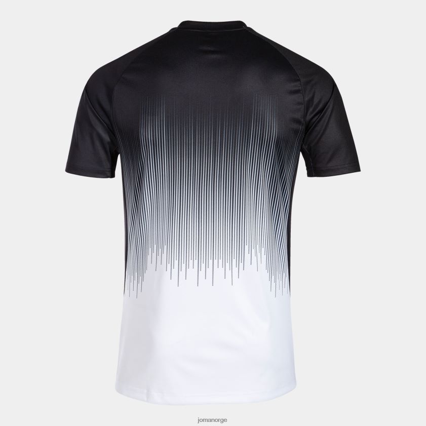 nei Joma skjorte kortermet tiger iv hvit svart FBD0T0168 menn