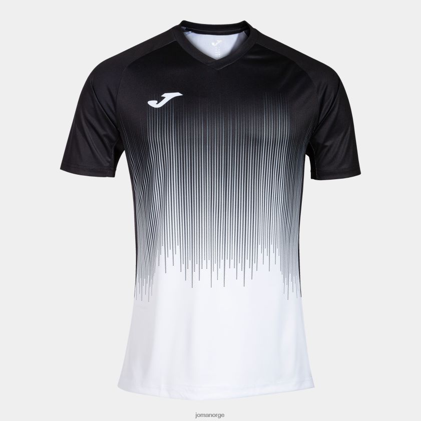 nei Joma skjorte kortermet tiger iv hvit svart FBD0T0168 menn