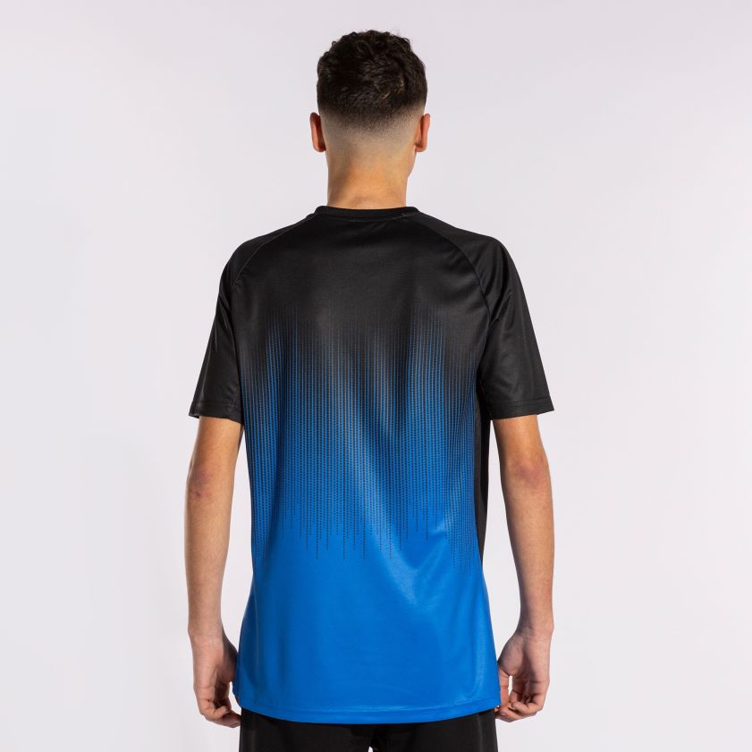 nei Joma skjorte kortermet tiger iv kongeblå svart FBD0T01553 menn