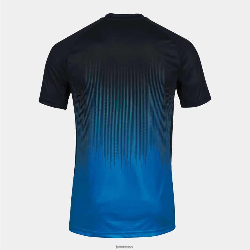 nei Joma skjorte kortermet tiger iv kongeblå svart FBD0T01553 menn