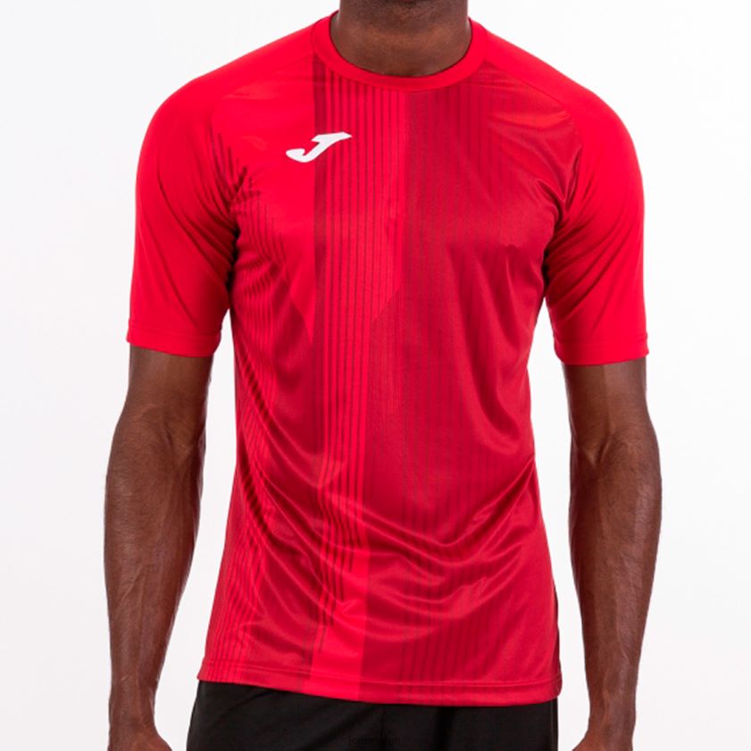 nei Joma skjorte kortermet tiger rød FBD0T03529 menn