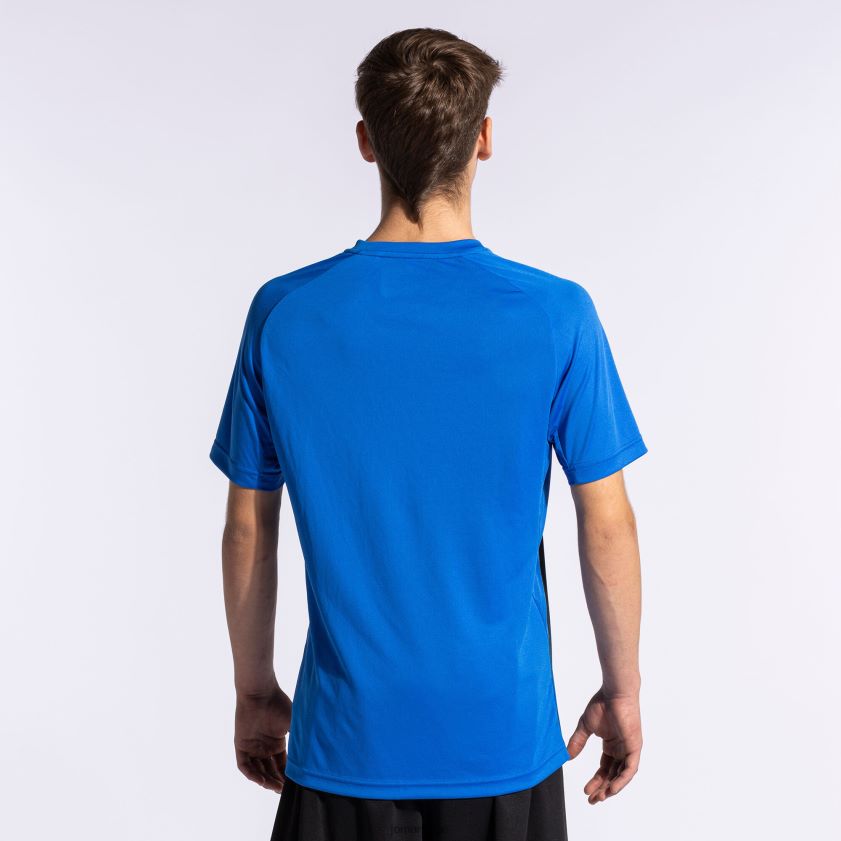 nei Joma skjorte kortermet tiger v kongeblå svart FBD0T0182 menn