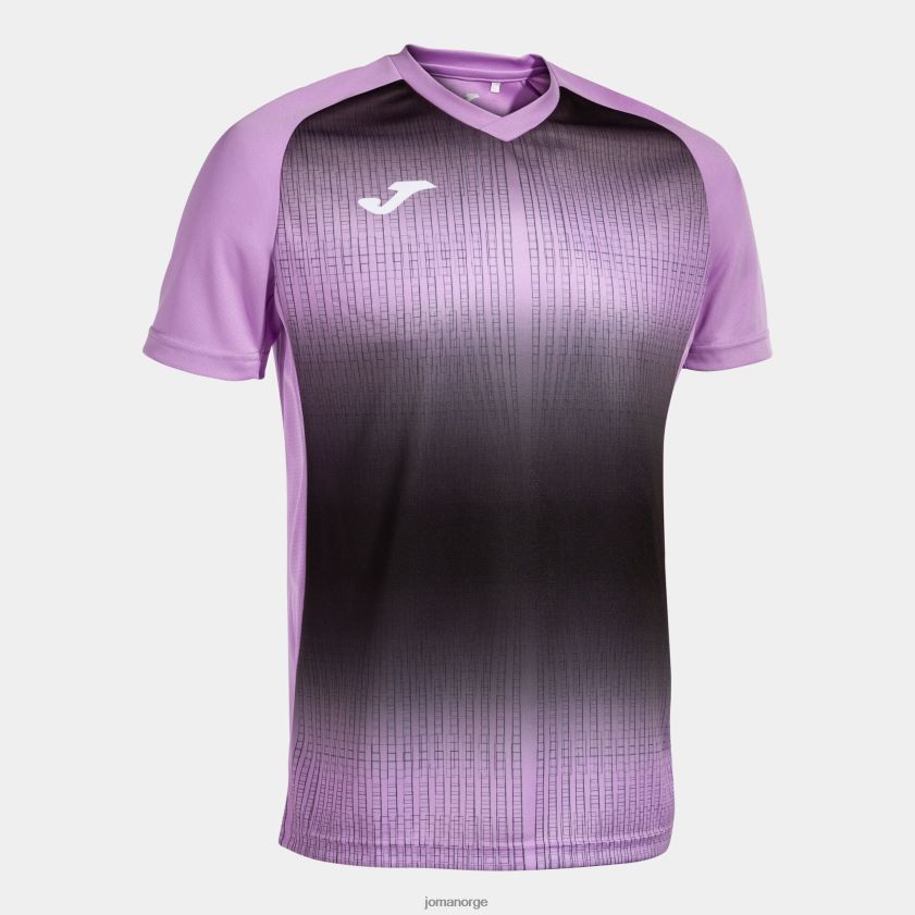 nei Joma skjorte kortermet tiger v lilla svart FBD0T0866 menn