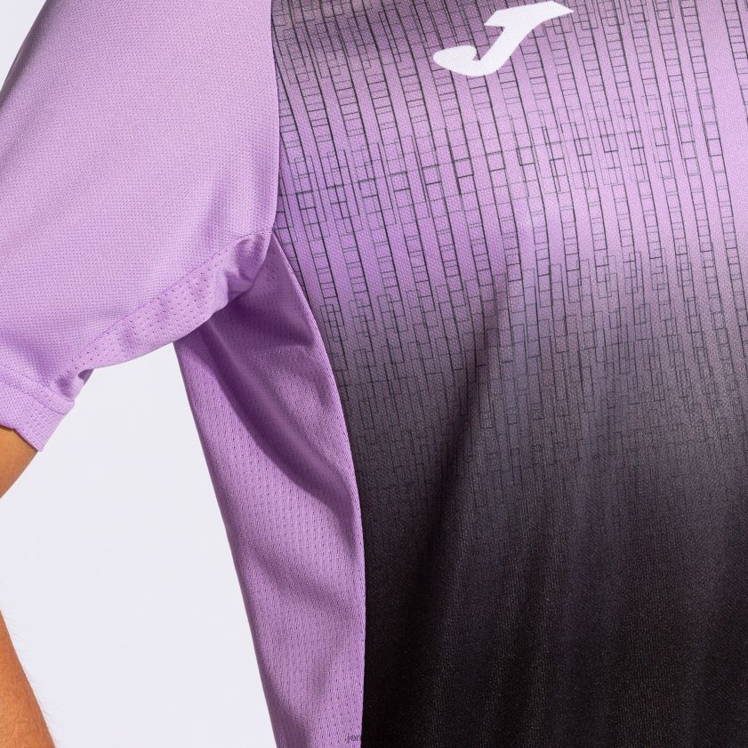nei Joma skjorte kortermet tiger v lilla svart FBD0T0866 menn