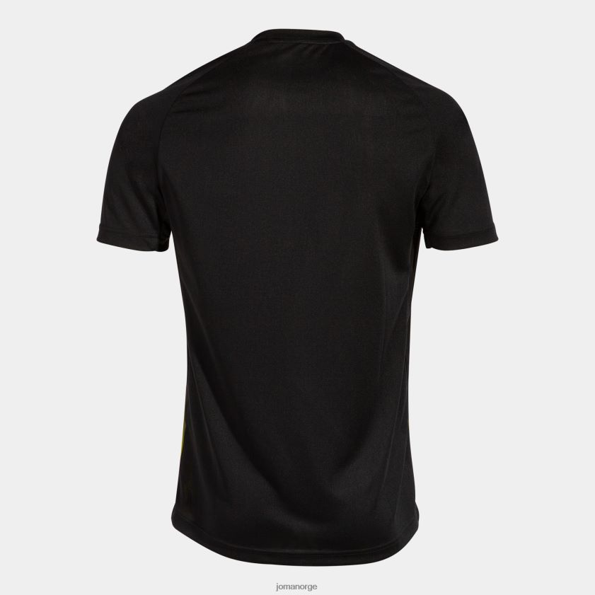 nei Joma skjorte kortermet tiger v svart gul FBD0T01161 menn