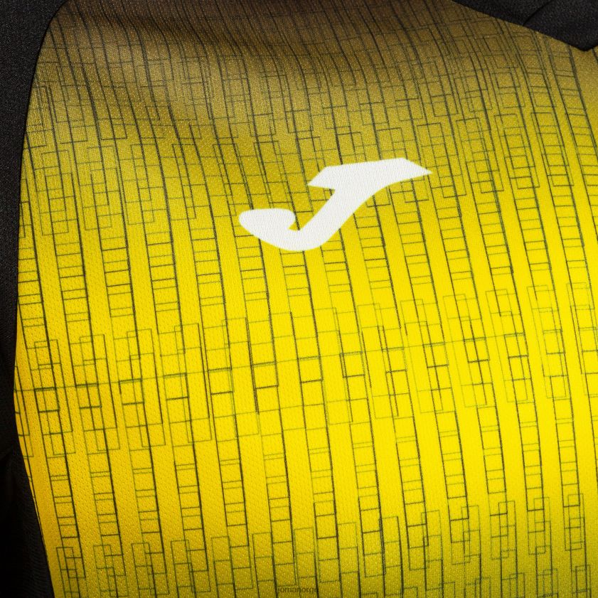 nei Joma skjorte kortermet tiger v svart gul FBD0T01161 menn