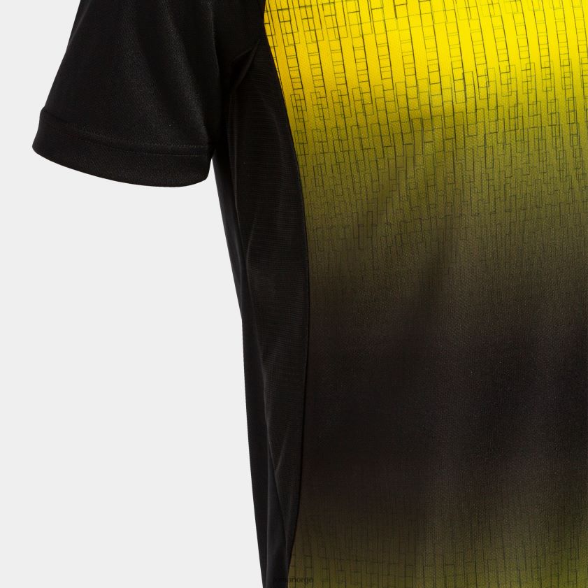 nei Joma skjorte kortermet tiger v svart gul FBD0T01161 menn