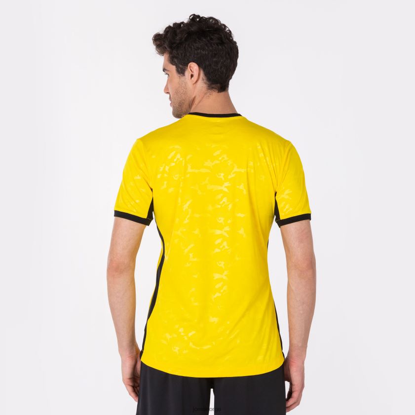 nei Joma skjorte kortermet toletum ii gul svart FBD0T04147 menn