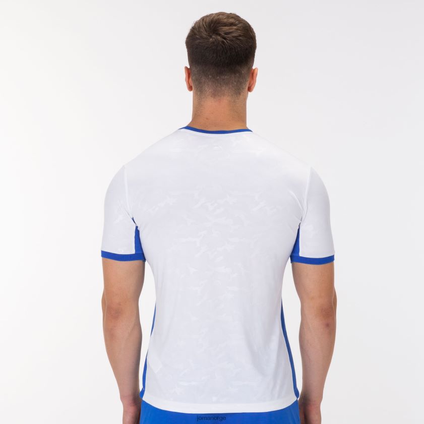 nei Joma skjorte kortermet toletum ii hvit kongeblå FBD0T04625 menn