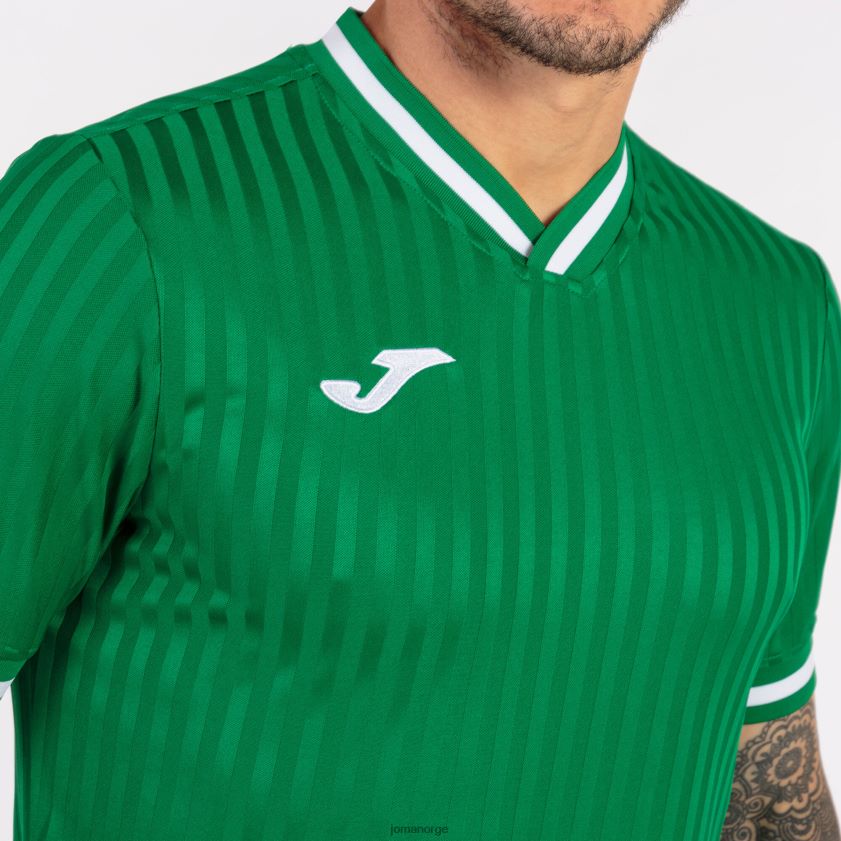 nei Joma skjorte kortermet toletum iii grønn FBD0T03099 menn