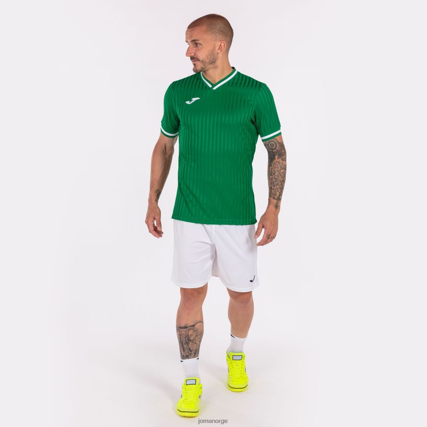 nei Joma skjorte kortermet toletum iii grønn FBD0T03099 menn
