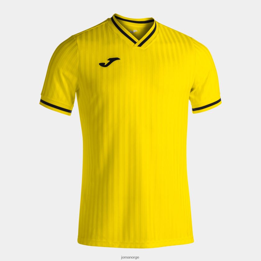 nei Joma skjorte kortermet toletum iii gul FBD0T03543 menn