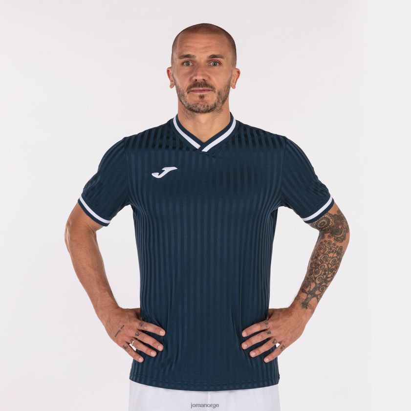 nei Joma skjorte kortermet toletum iii marineblå FBD0T03544 menn
