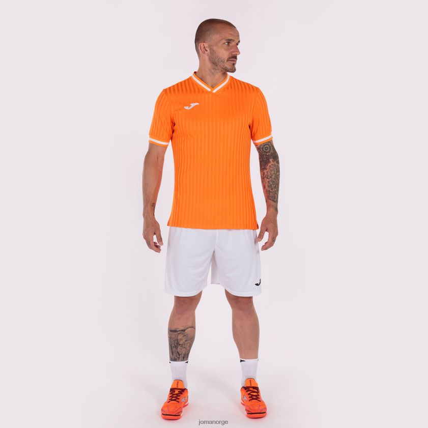 nei Joma skjorte kortermet toletum iii oransje FBD0T0739 menn