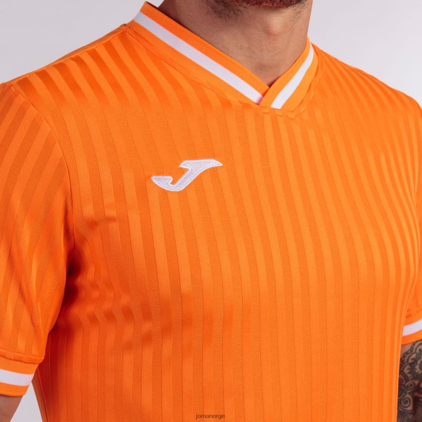 nei Joma skjorte kortermet toletum iii oransje FBD0T0739 menn