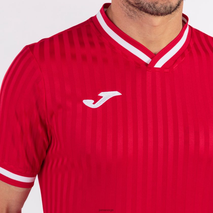 nei Joma skjorte kortermet toletum iii rød FBD0T04495 menn