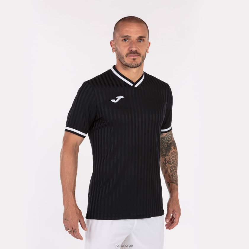 nei Joma skjorte kortermet toletum iii svart FBD0T01347 menn