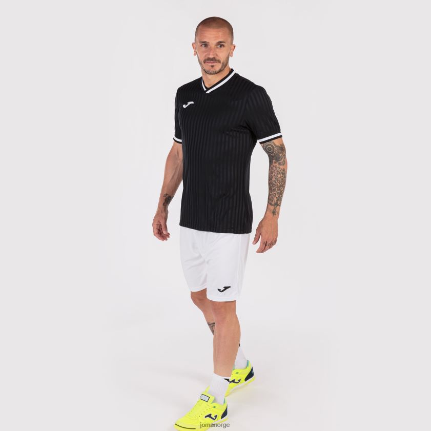 nei Joma skjorte kortermet toletum iii svart FBD0T01347 menn