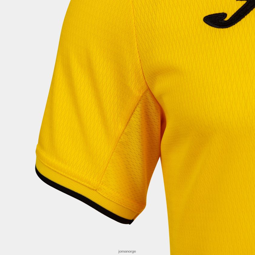 nei Joma skjorte kortermet toletum iv gul svart FBD0T0489 menn