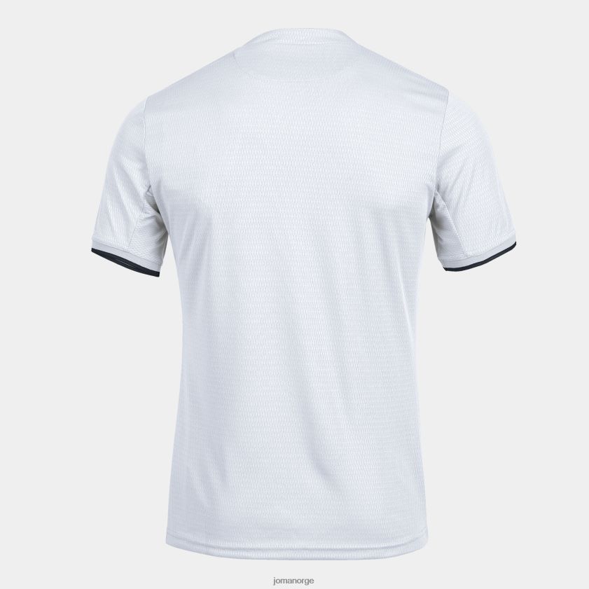 nei Joma skjorte kortermet toletum iv hvit svart FBD0T04644 menn
