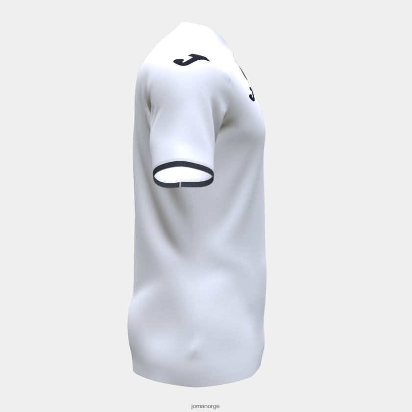 nei Joma skjorte kortermet toletum iv hvit svart FBD0T04644 menn