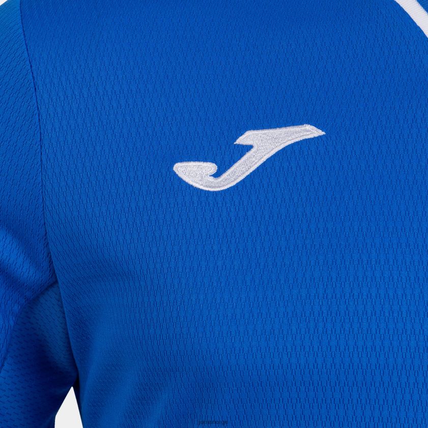 nei Joma skjorte kortermet toletum iv kongeblå hvit FBD0T04524 menn