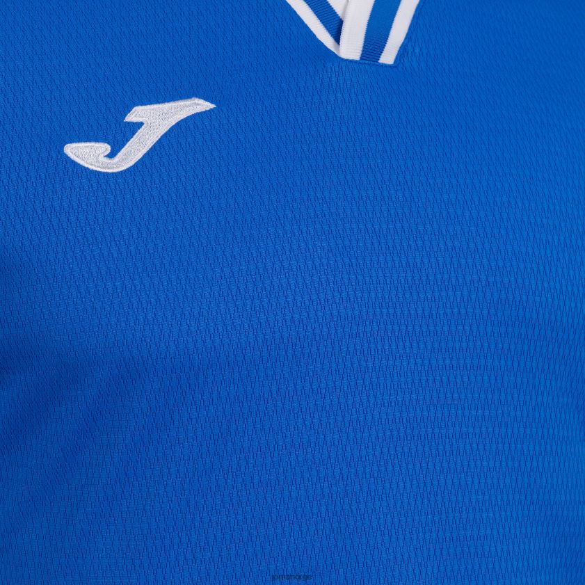 nei Joma skjorte kortermet toletum iv kongeblå hvit FBD0T04524 menn