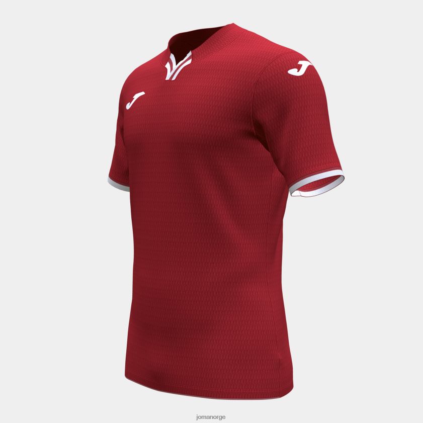 nei Joma skjorte kortermet toletum iv rød Hvit FBD0T04368 menn