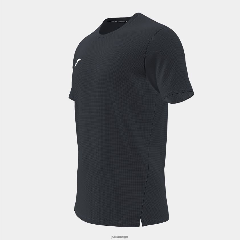 nei Joma skjorte kortermet torneo svart FBD0T049 menn