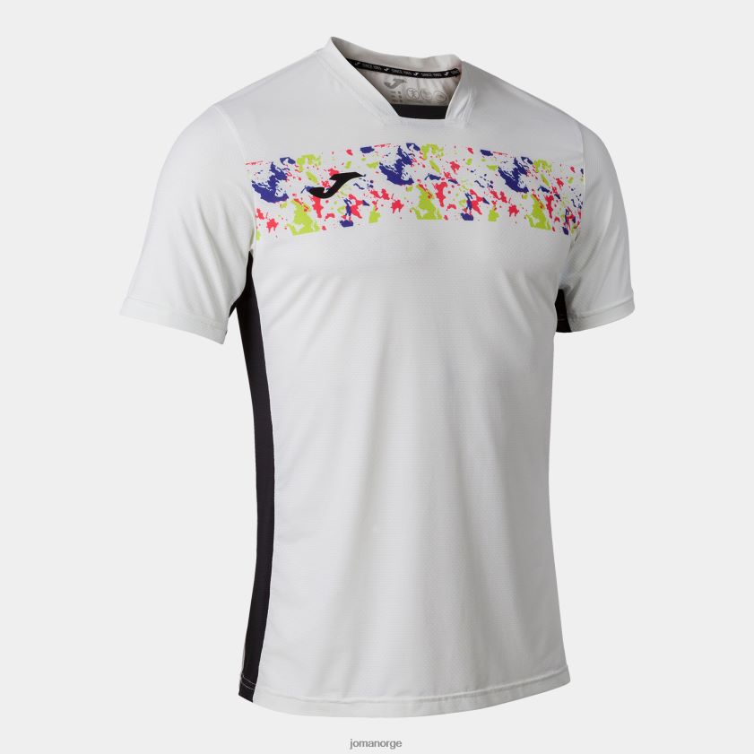 nei Joma skjorte kortermet utfordring hvit multifarge FBD0T0956 menn