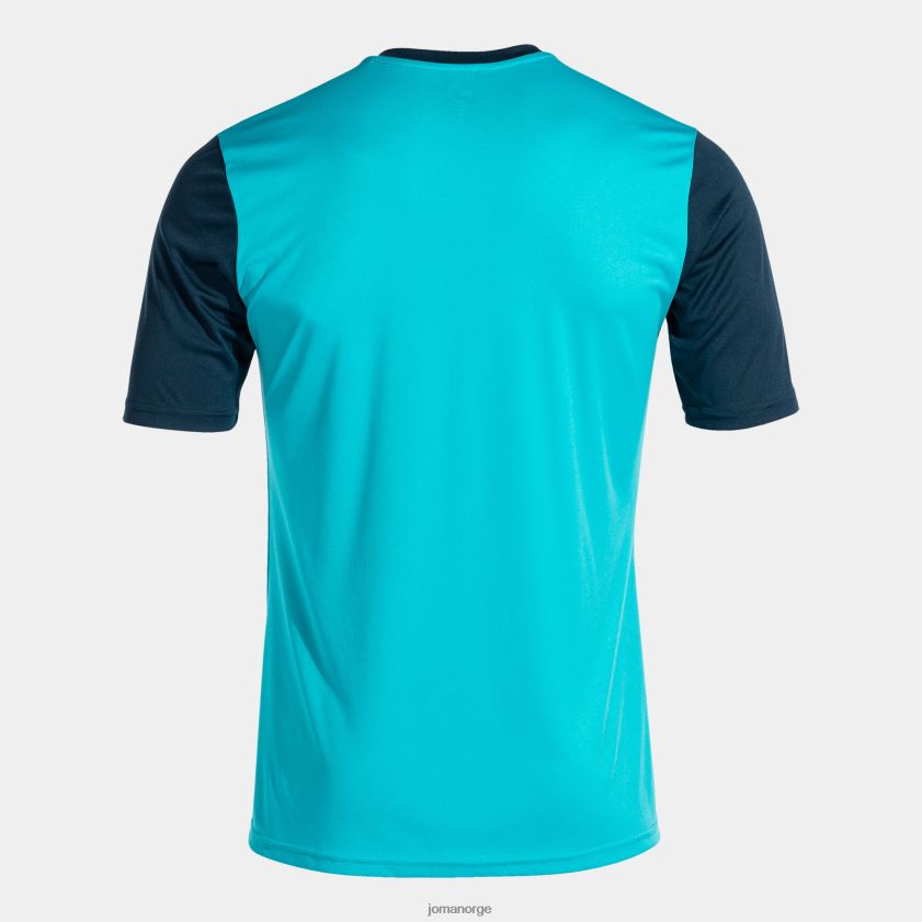nei Joma skjorte kortermet vinner fluorescerende turkis marineblå FBD0T01141 menn