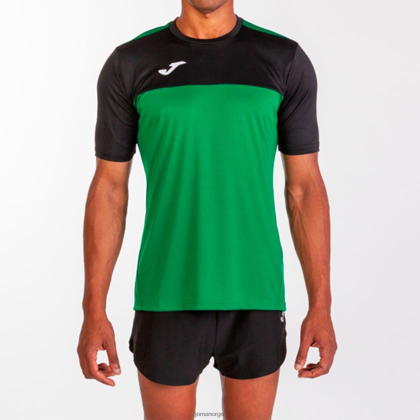 nei Joma skjorte kortermet vinner grønn svart FBD0T04209 menn