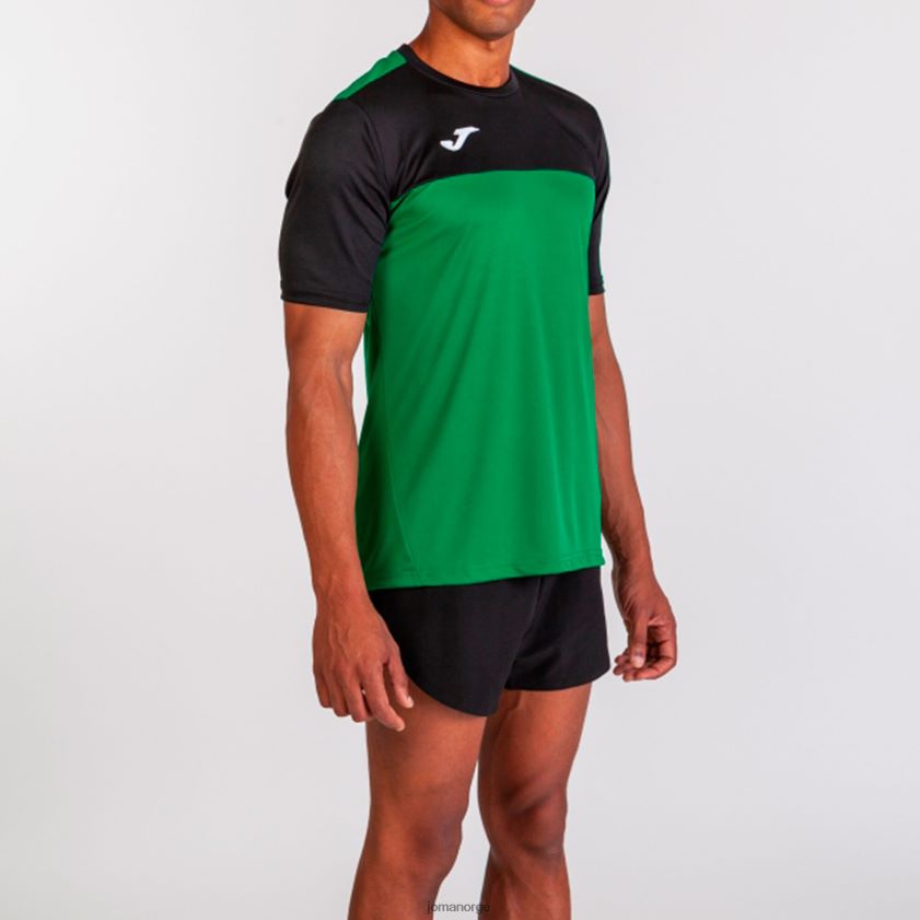 nei Joma skjorte kortermet vinner grønn svart FBD0T04209 menn