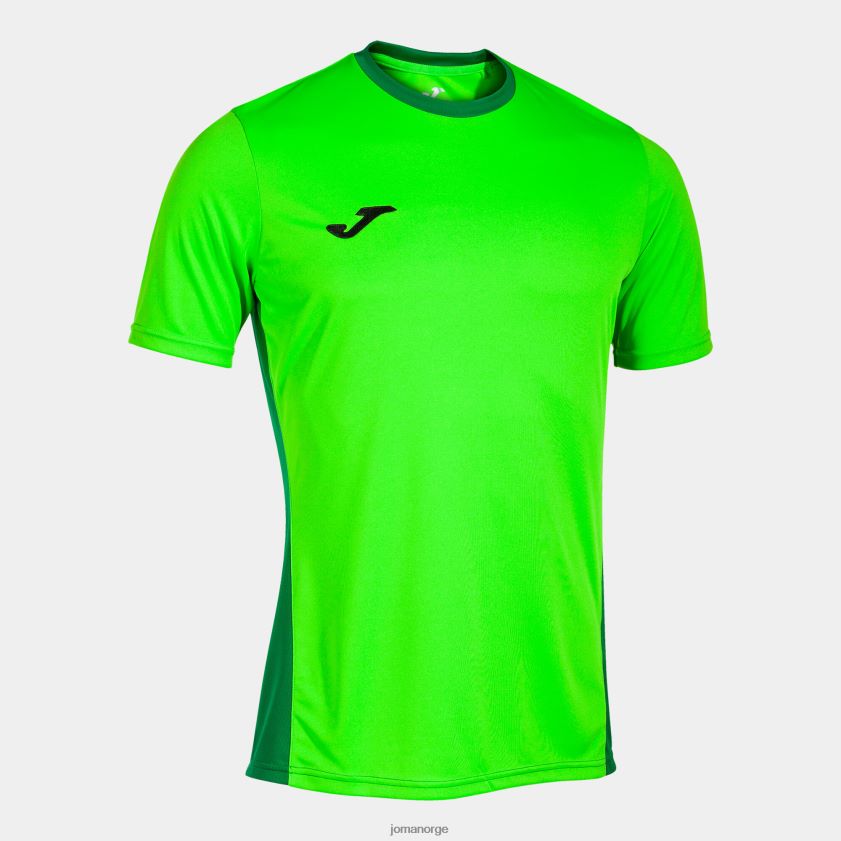nei Joma skjorte kortermet vinner ii fluorescerende grønn FBD0T04499 menn