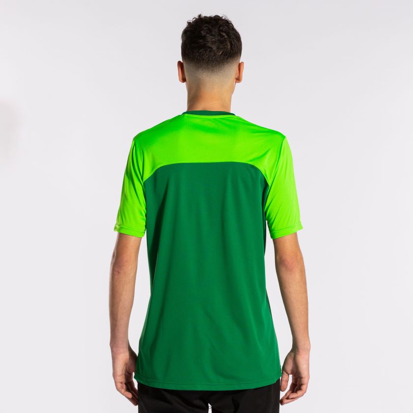 nei Joma skjorte kortermet vinner ii fluorescerende grønn FBD0T04499 menn