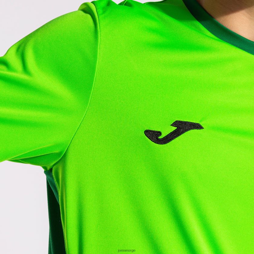 nei Joma skjorte kortermet vinner ii fluorescerende grønn FBD0T04499 menn