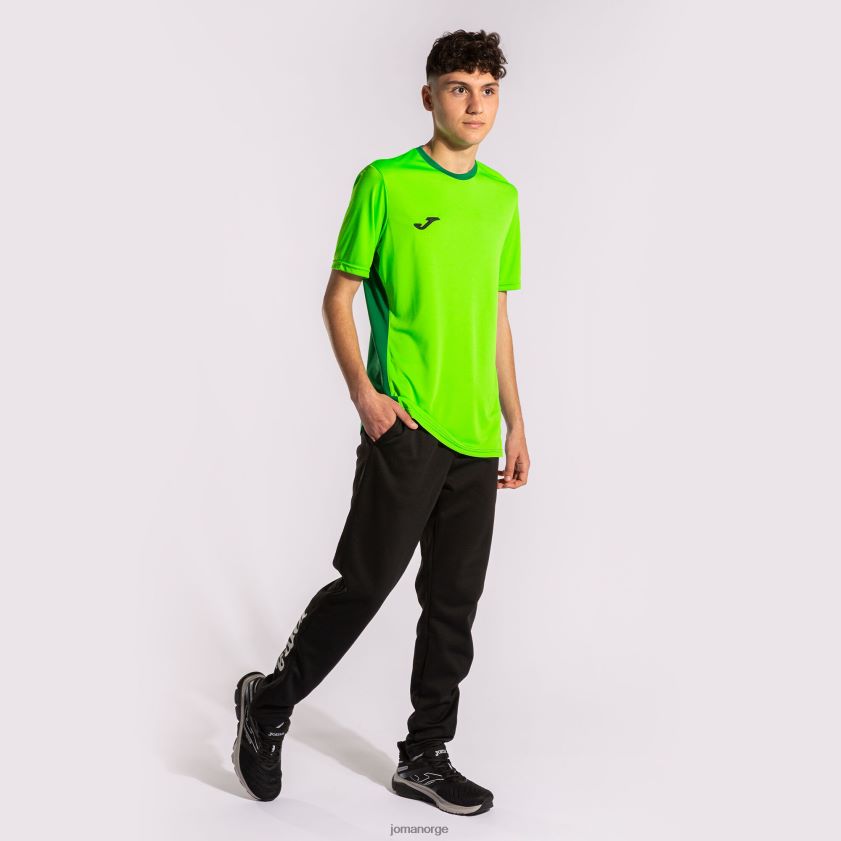 nei Joma skjorte kortermet vinner ii fluorescerende grønn FBD0T04499 menn