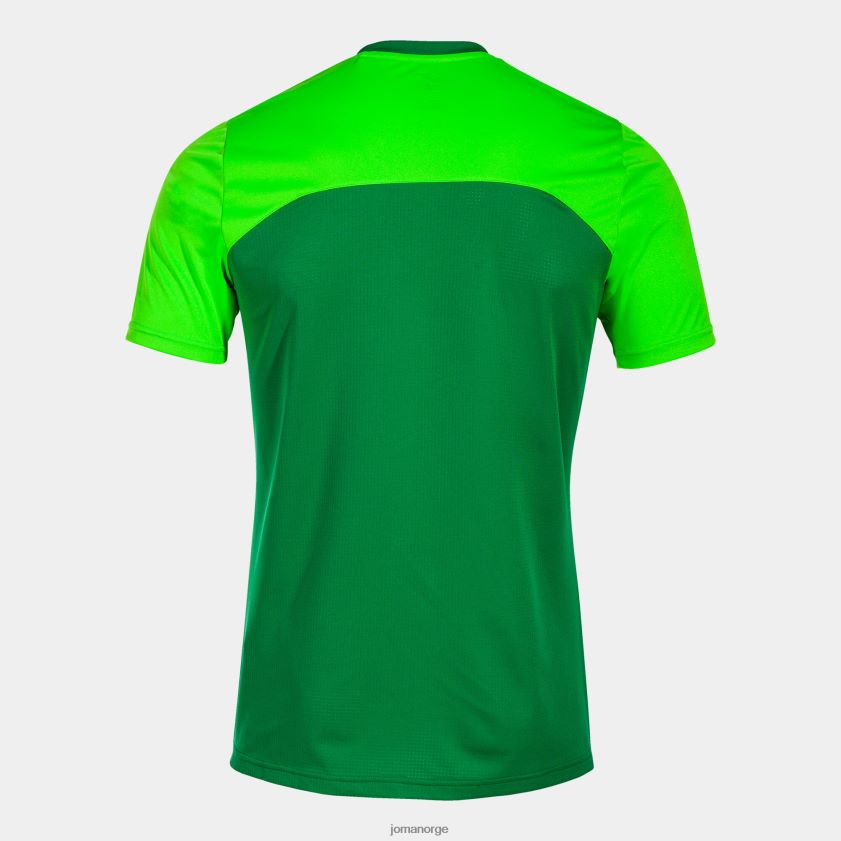 nei Joma skjorte kortermet vinner ii fluorescerende grønn FBD0T04499 menn
