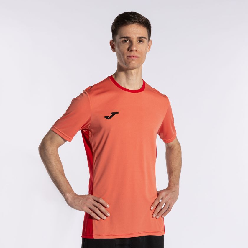nei Joma skjorte kortermet vinner ii fluorescerende oransje FBD0T01010 menn